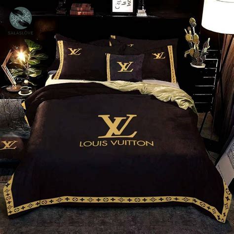 lv linens|authentic Louis Vuitton bedding set.